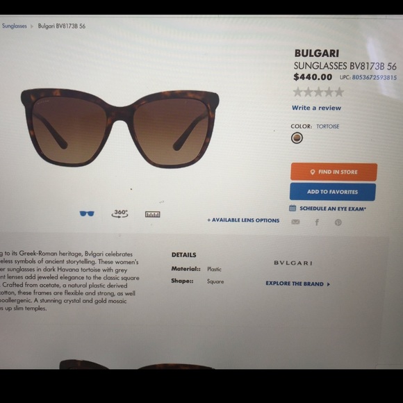 Accessories - Bulgaria sunglasses